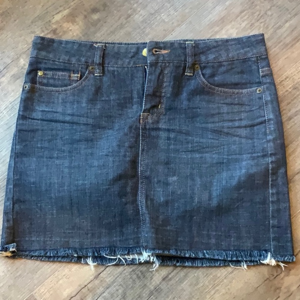 The Limited denim miniskirt